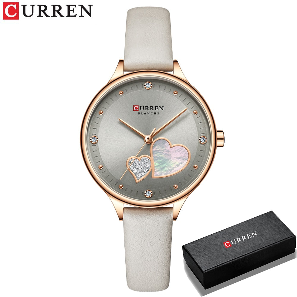 La montre Femme Curren Un Coeur en Or© - Montres Curren Paris©