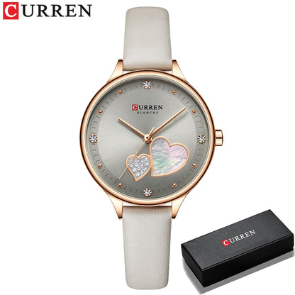 La montre Femme Curren Un Coeur en Or© - Montres Curren Paris©