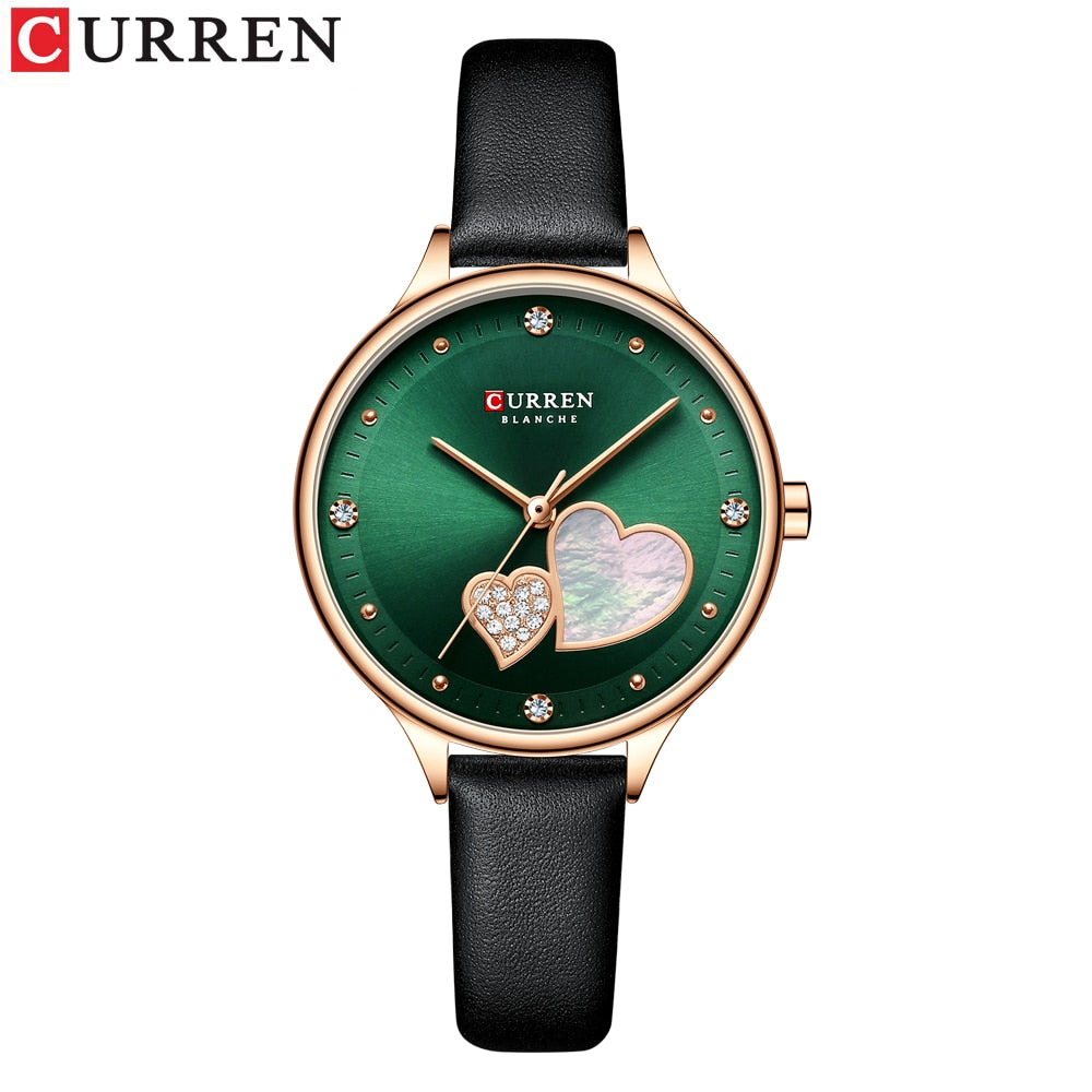La montre Femme Curren Un Coeur en Or© - Montres Curren Paris©