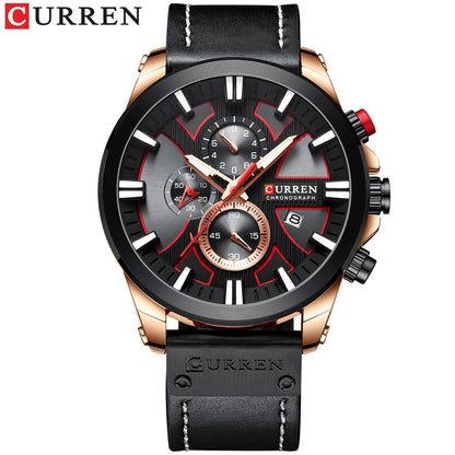 La montre Homme Curren La Chronographique© - Montres Curren Paris©