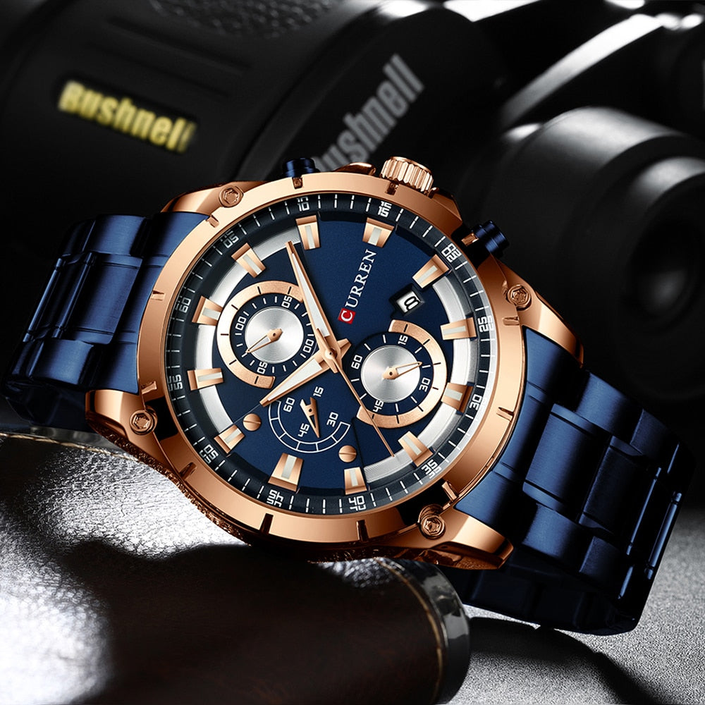 La montre Homme Curren Golden Boy© - Montres Curren Paris©
