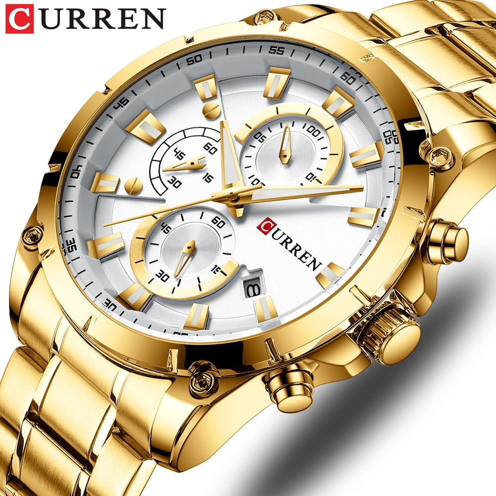 La montre Homme Curren Golden Boy© - Montres Curren Paris©