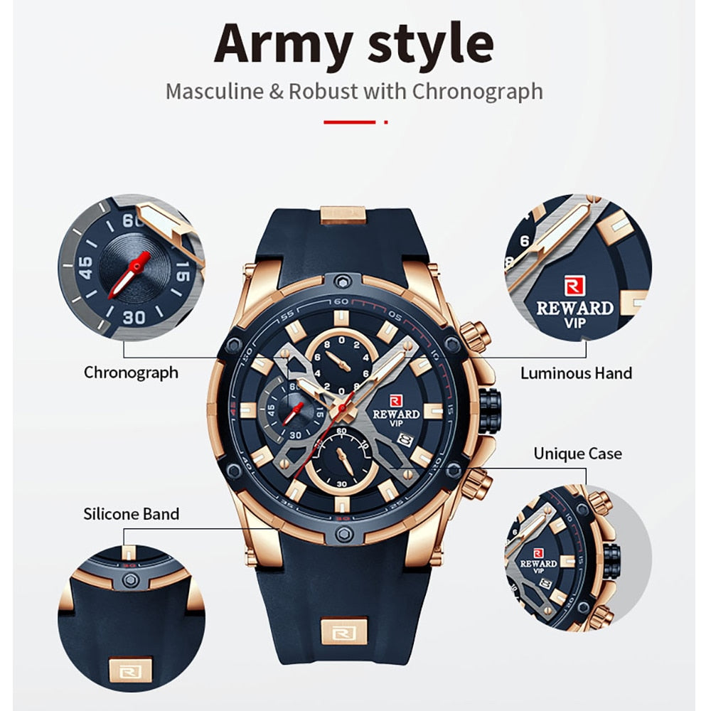 Montre partenaire Reward© pour Homme