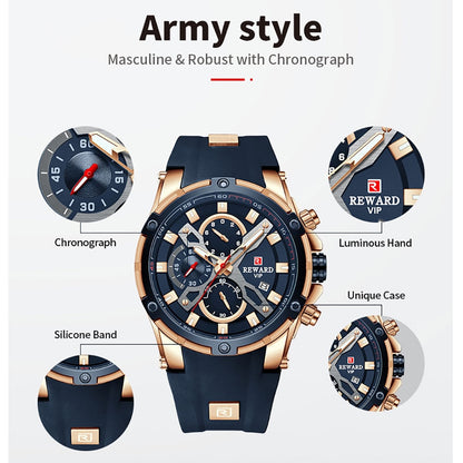Montre partenaire Reward© pour Homme