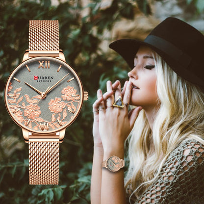 La montre Femme Curren La Nature© - Montres Curren Paris©