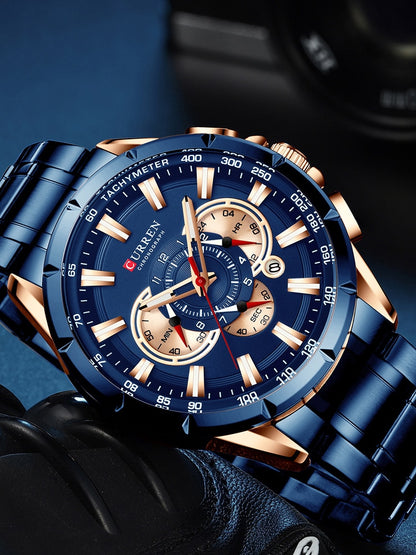 La montre Homme Curren Sport Chronographe© - Montres Curren Paris©