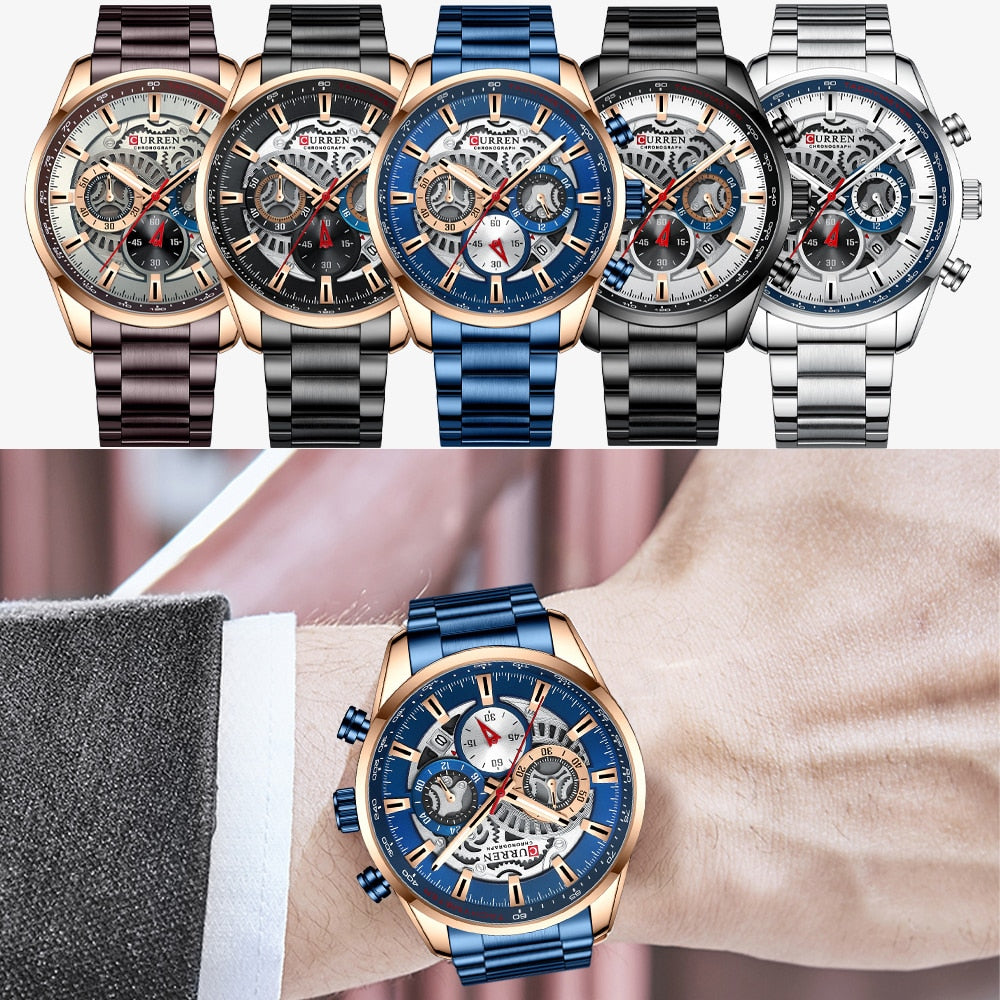La montre Homme Curren Luxe© - Montres Curren Paris©