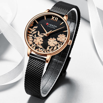 La montre Femme Curren La Nature© - Montres Curren Paris©