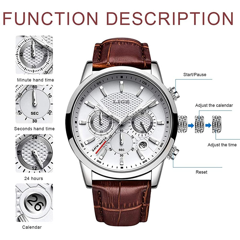 Montre partenaire Lige Force© pour Homme