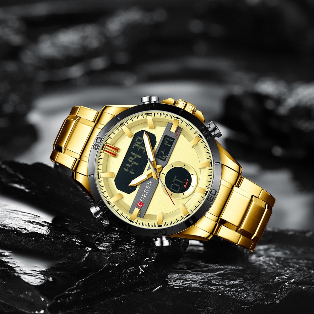 La montre Curren Gold case One - Montres Curren Paris©