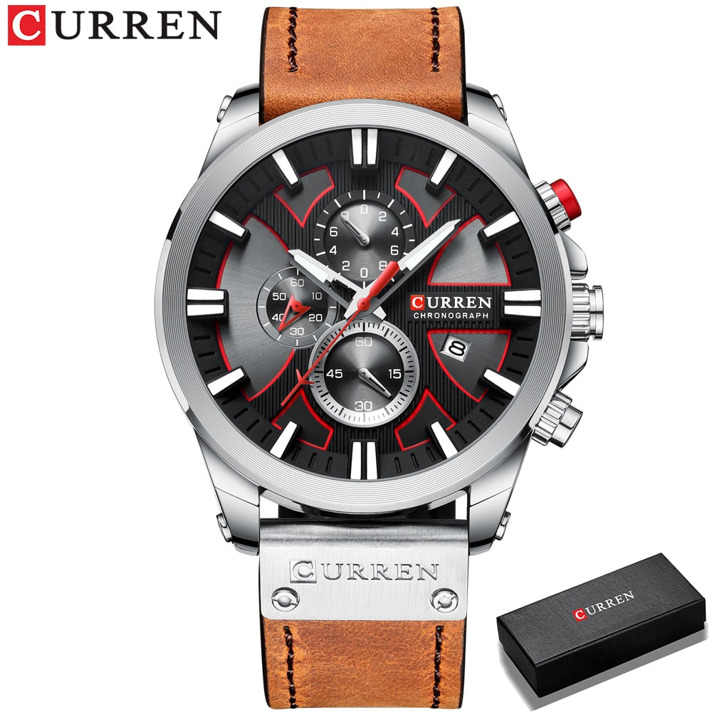 La montre Homme Curren La Chronographique© - Montres Curren Paris©