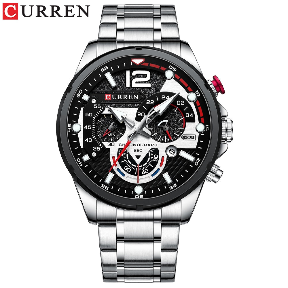 La montre pour Homme Curren Tapis Vert© - Montres Curren Paris©