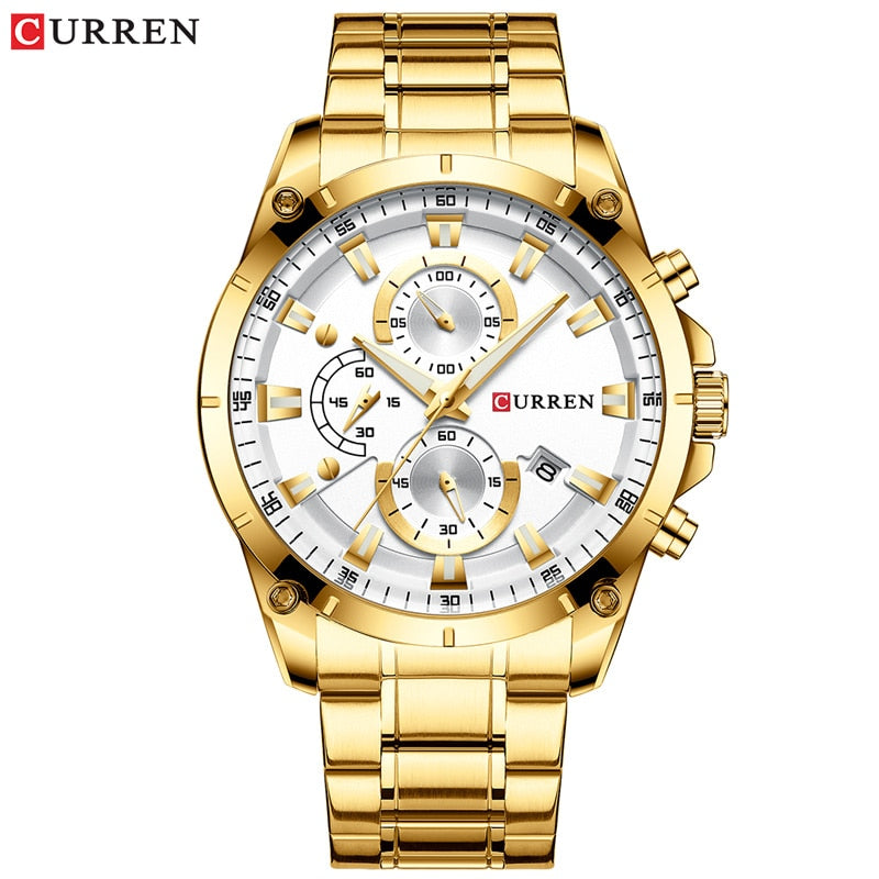 La montre Homme Curren Golden Boy© - Montres Curren Paris©