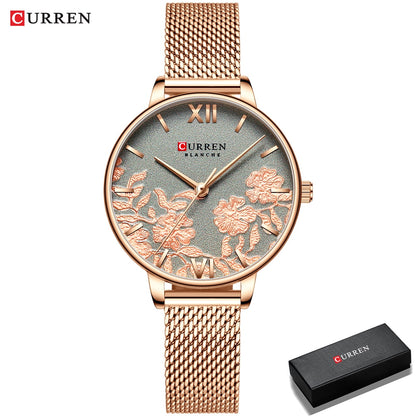 La montre Femme Curren La Nature© - Montres Curren Paris©