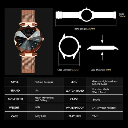 Montre partenaire Civo Rare© pour Femme