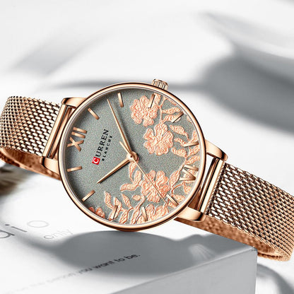 La montre Femme Curren La Nature© - Montres Curren Paris©