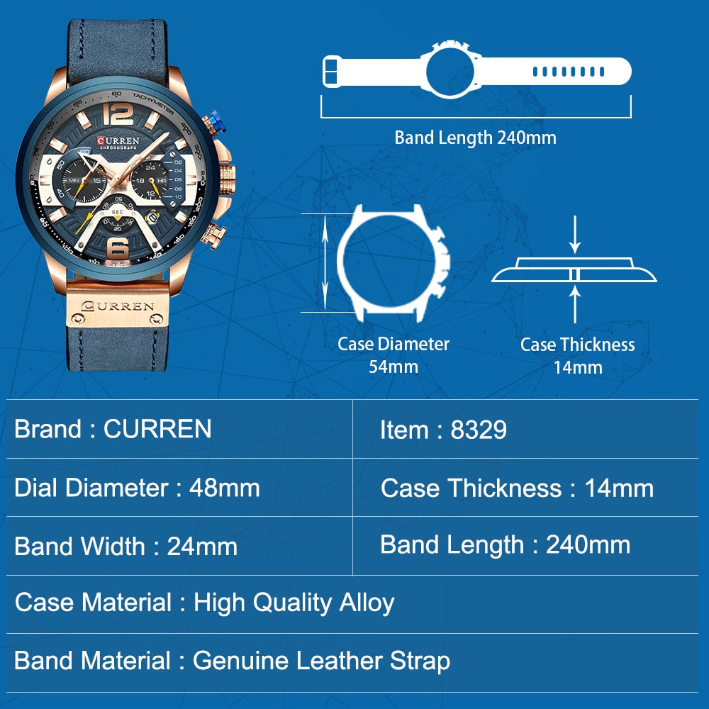 La montre Homme Curren Cool© - Montres Curren Paris©