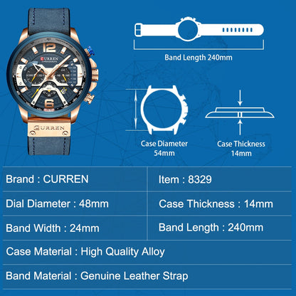 La montre Homme Curren Cool© - Montres Curren Paris©