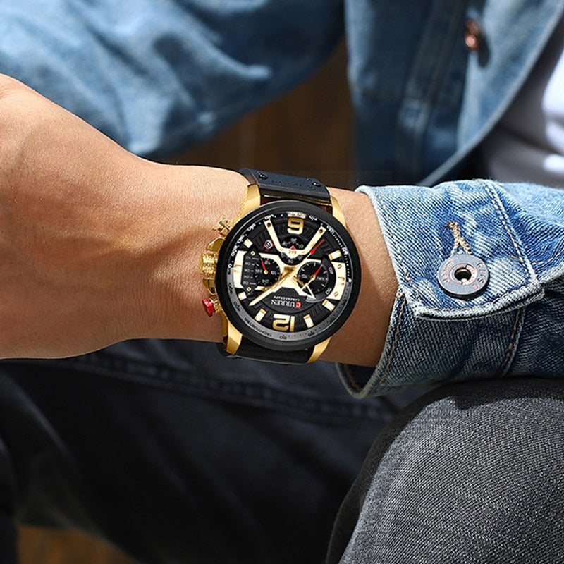 La montre Homme Curren Top Chrono© - Montres Curren Paris©