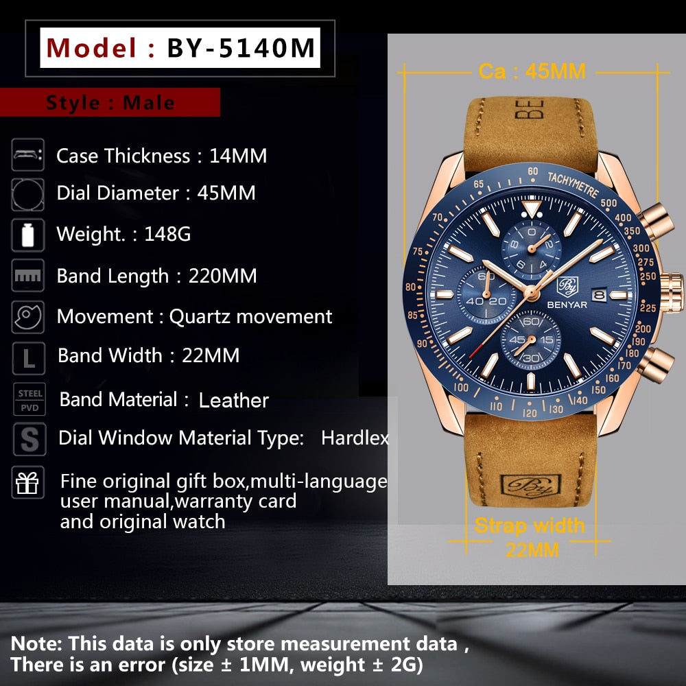 Montre partenaire Benyar Max© pour Homme
