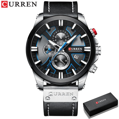 La montre Homme Curren La Chronographique© - Montres Curren Paris©