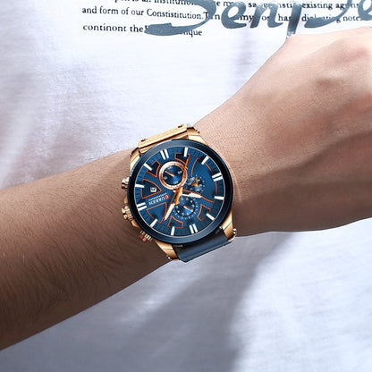 La montre Homme Curren La Chronographique© - Montres Curren Paris©