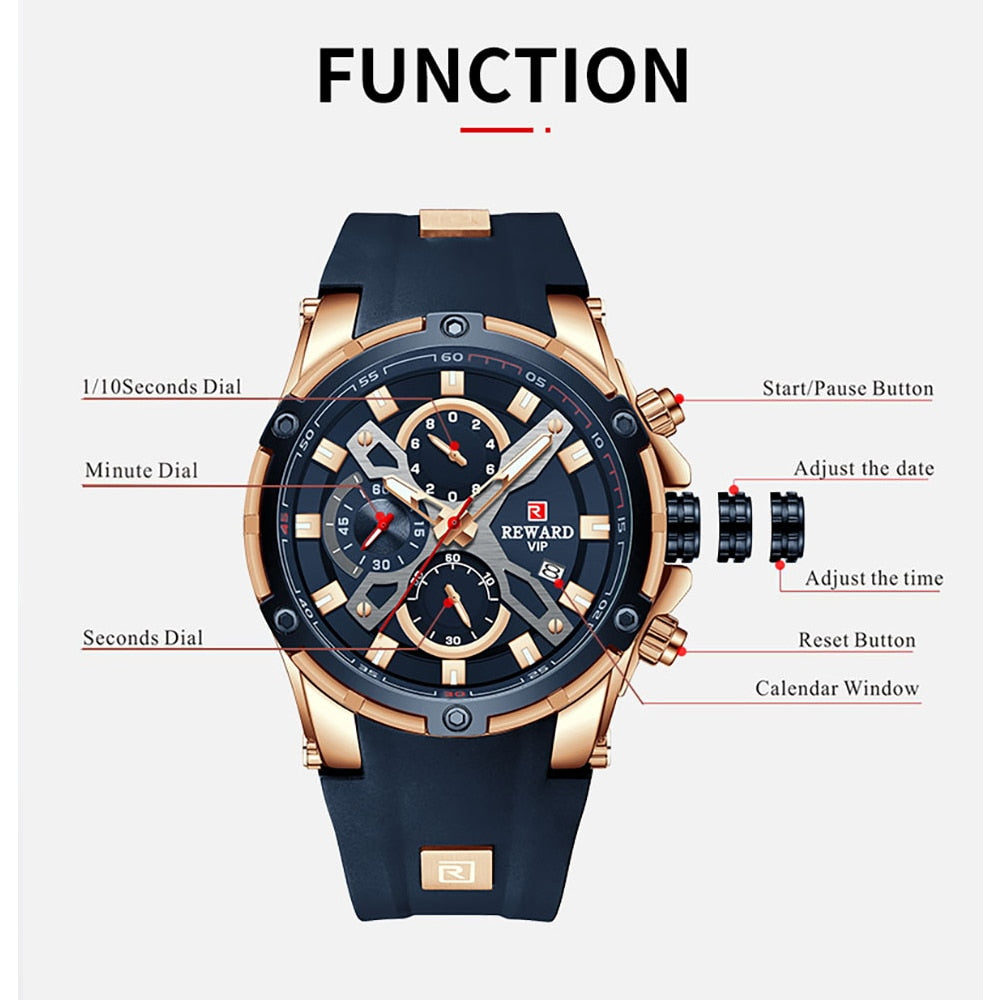 Montre partenaire Reward© pour Homme