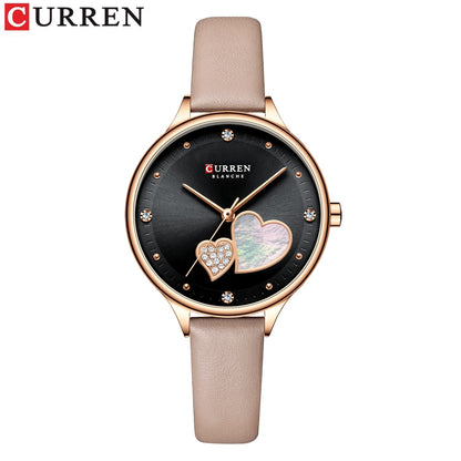 La montre Femme Curren Un Coeur en Or© - Montres Curren Paris©