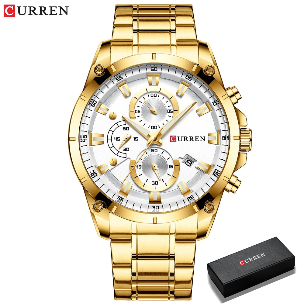 La montre Homme Curren Golden Boy© - Montres Curren Paris©