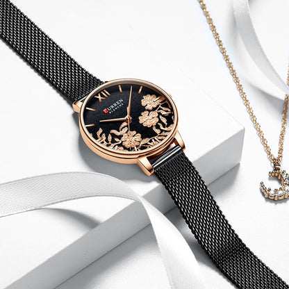 La montre Femme Curren La Nature© - Montres Curren Paris©