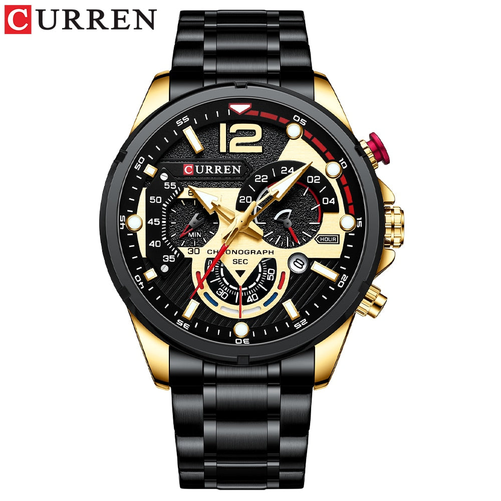 La montre pour Homme Curren Tapis Vert© - Montres Curren Paris©