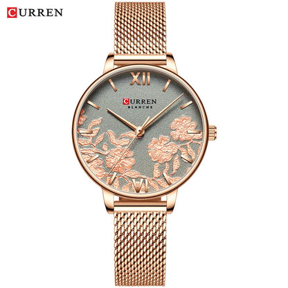 La montre Femme Curren La Nature© - Montres Curren Paris©