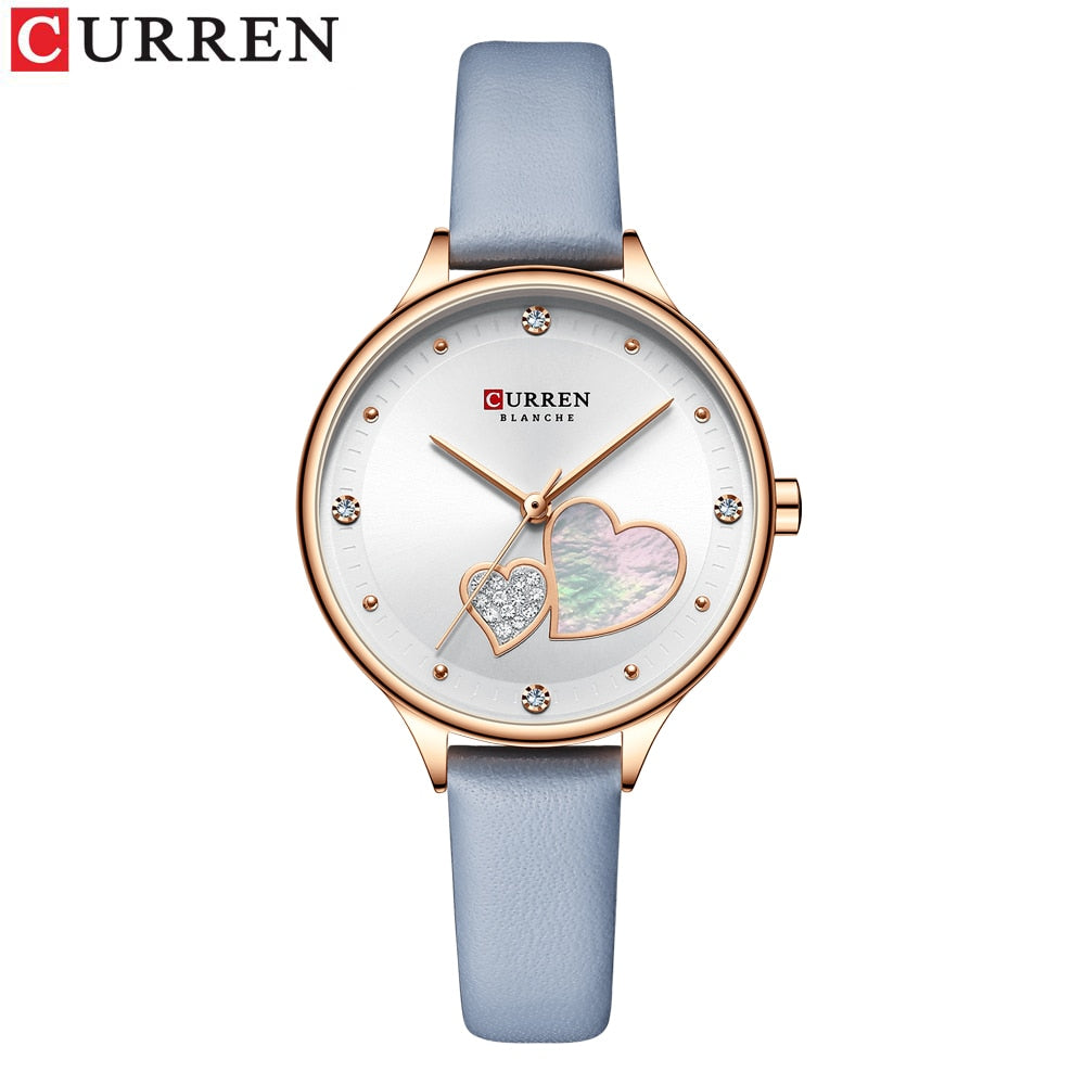 La montre Femme Curren Un Coeur en Or© - Montres Curren Paris©