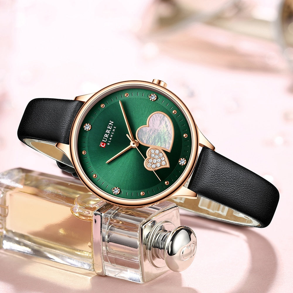 La montre Femme Curren Un Coeur en Or© - Montres Curren Paris©