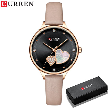 La montre Femme Curren Un Coeur en Or© - Montres Curren Paris©