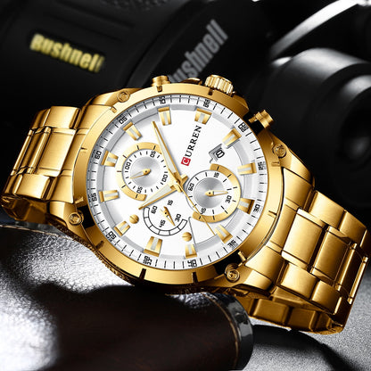 La montre Homme Curren Golden Boy© - Montres Curren Paris©