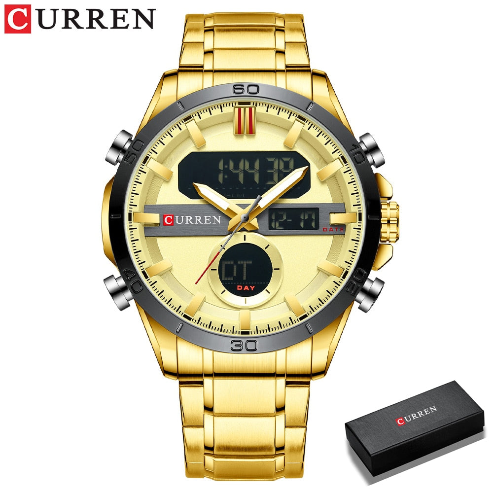 La montre Curren Gold case One - Montres Curren Paris©