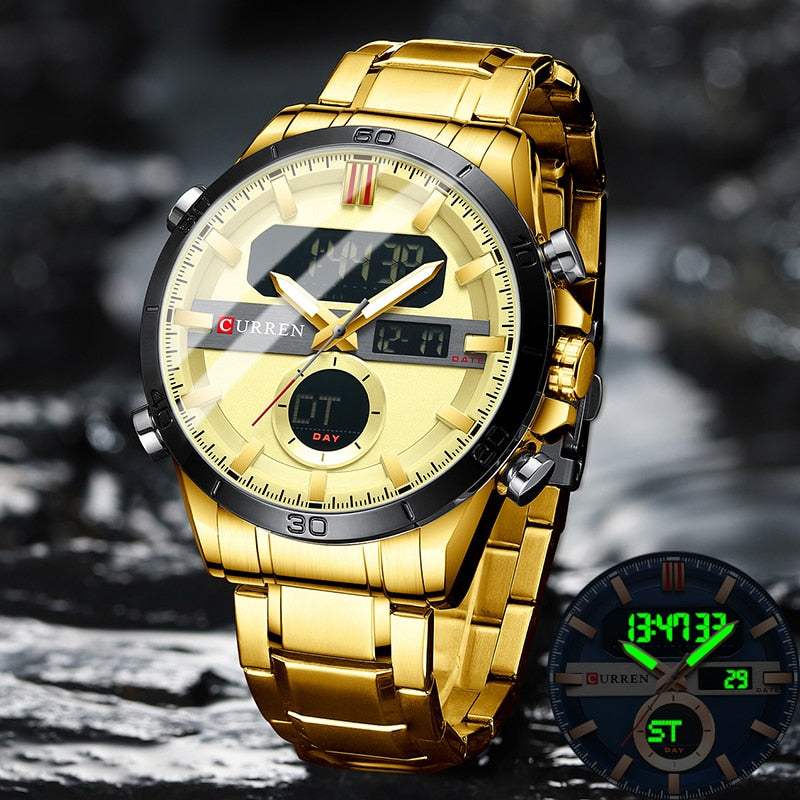 La montre Curren Gold case One - Montres Curren Paris©