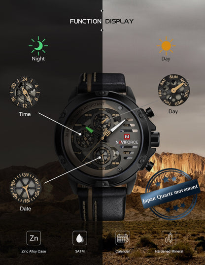 Montre partenaire Navy© pour Homme